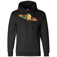 Saturn Melt Red Champion Hoodie | Artistshot