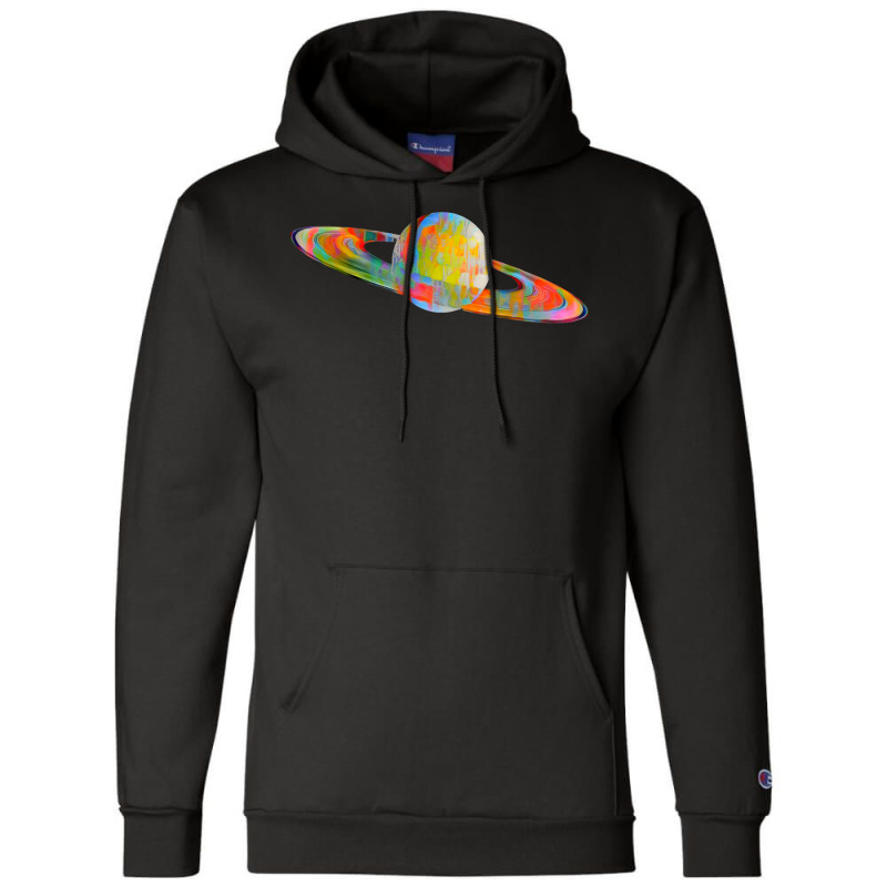 Saturn Melt Red Champion Hoodie by besemfofita3 | Artistshot