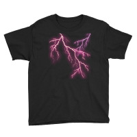 Artistshot Trending Lightning Bolt Eclair Electricity Hurricane Lightn Youth Tee | Artistshot