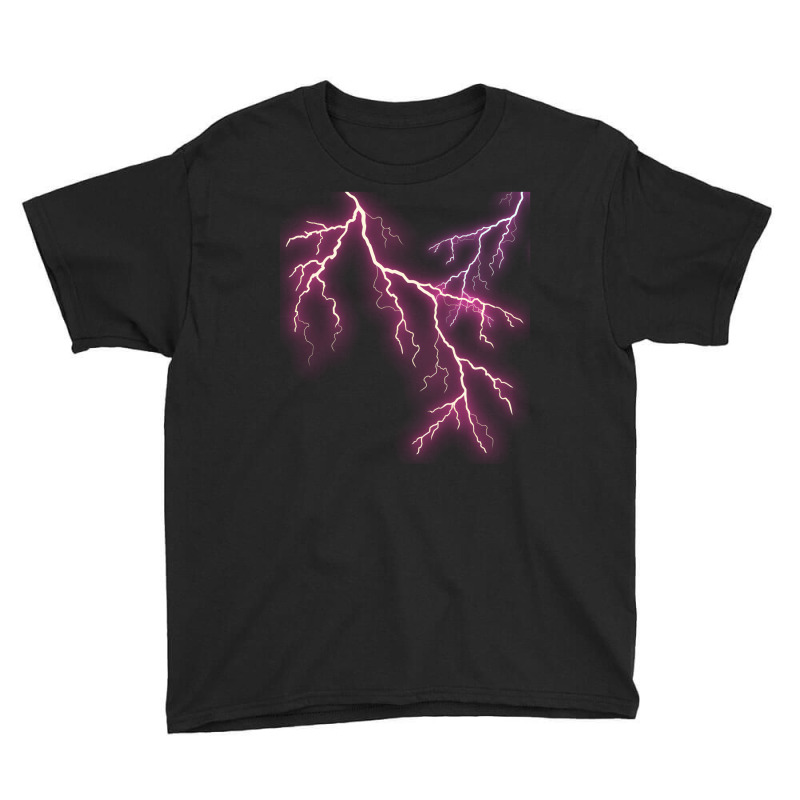 Artistshot Trending Lightning Bolt Eclair Electricity Hurricane Lightn Youth Tee by lykhongduong9enev3 | Artistshot