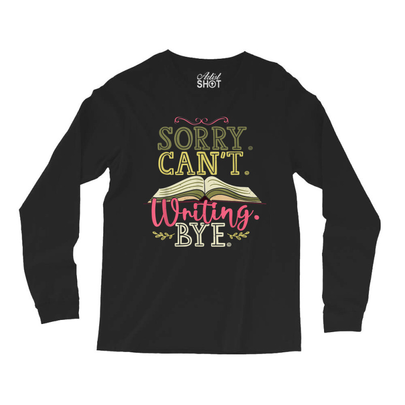 Writer Author Writing Book Novelist Editor Wordsmith Novel T Shirt Long Sleeve Shirts by hamlerf | Artistshot