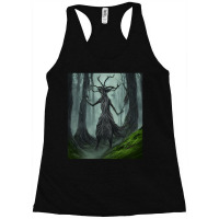 Artistshot Hot Trend Forest Spirit Animal Animals Anime Autum Fantasy Racerback Tank | Artistshot