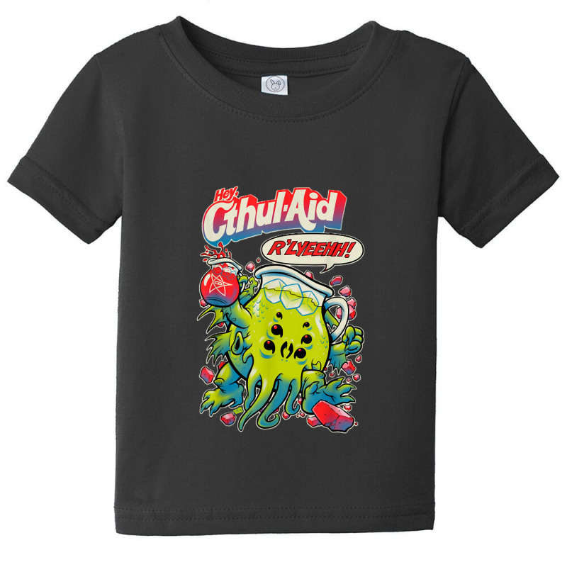 Hey Cool Cthulhu Aid R'lyeehh! Baby Tee by DanaMarieDeLosSantos | Artistshot