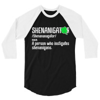 Shenanigator Definition 3/4 Sleeve Shirt | Artistshot