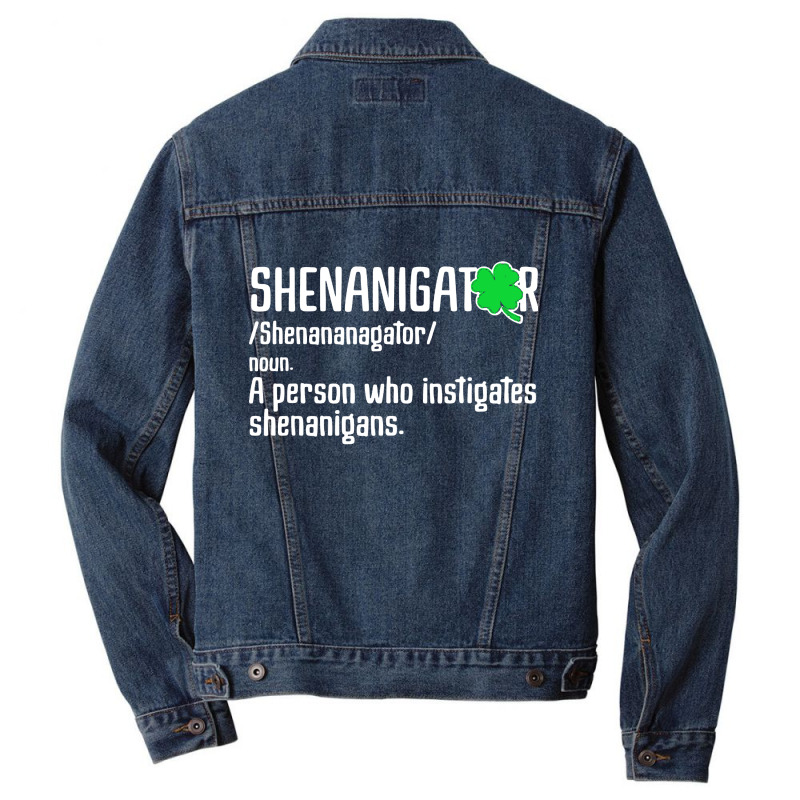 Shenanigator Definition Men Denim Jacket | Artistshot