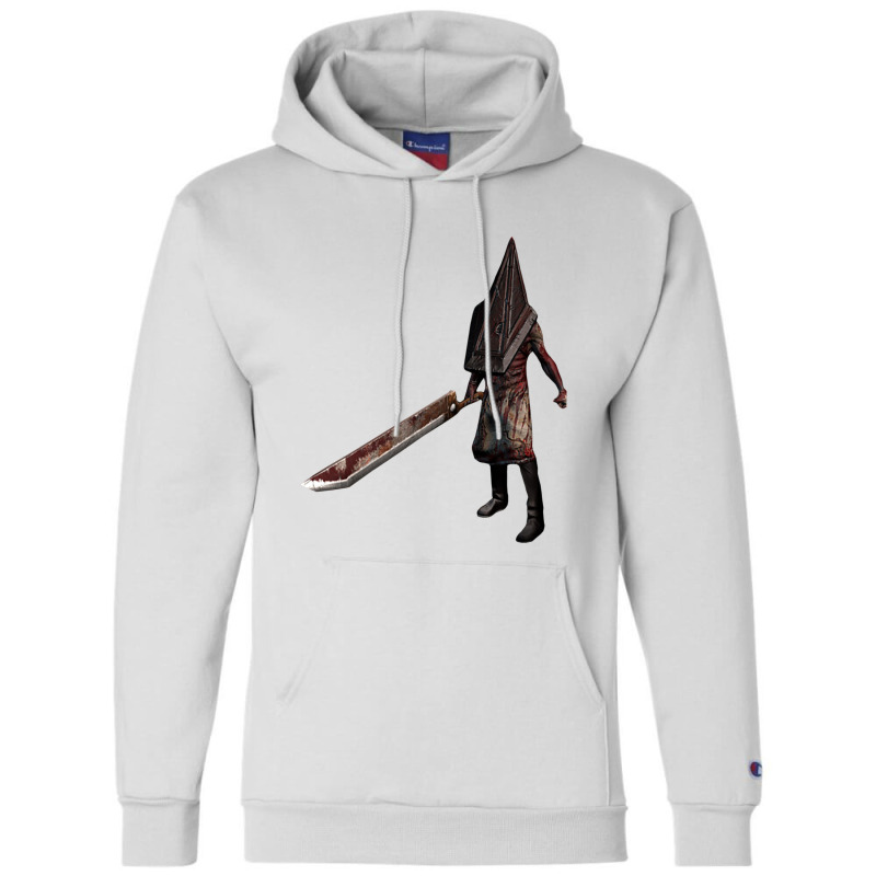 Pyramid Head Red Pyramid Thing 3 1 Champion Hoodie | Artistshot