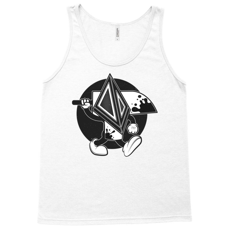 Pyramid Head Vintage Old Style Cartoon Parody 1 Tank Top | Artistshot