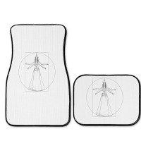 Pyramid Head Vitruvian Man Full Set Car Mats | Artistshot