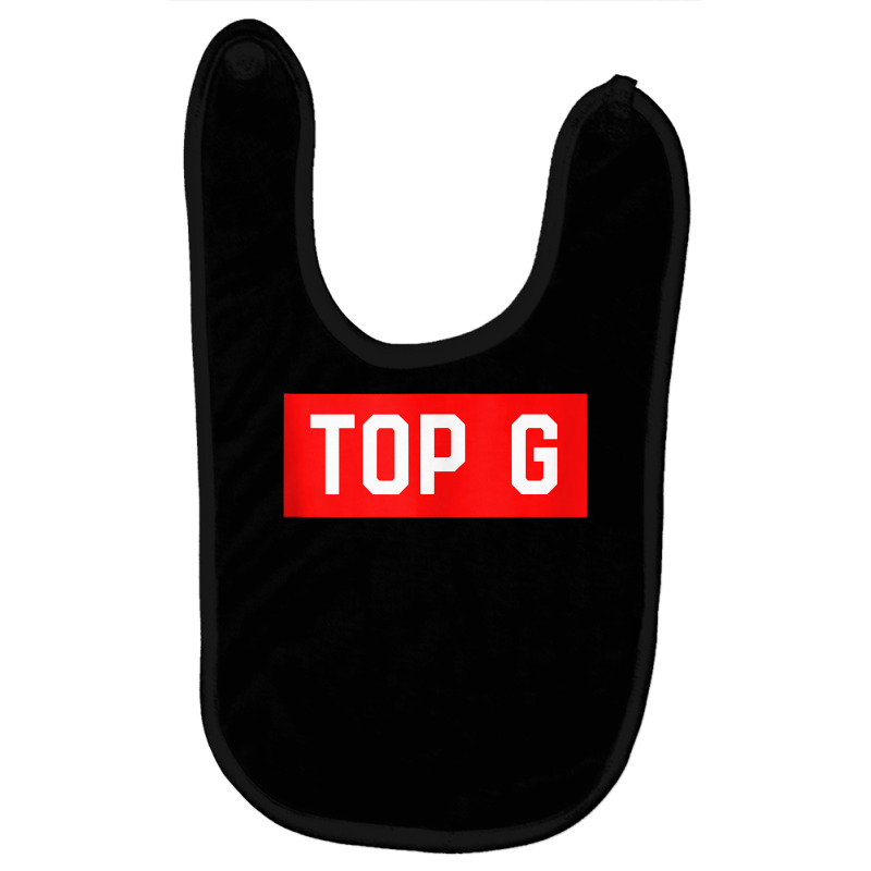 Top G, Topg, Tate Tank Top Baby Bibs | Artistshot