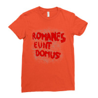 Romanes Eunt Domus Ladies Fitted T-shirt | Artistshot