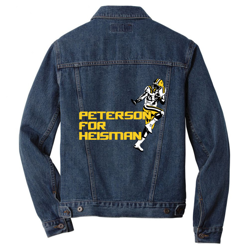 The Heismman Peterson Men Denim Jacket | Artistshot