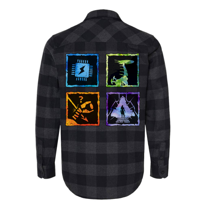 Horizon Zero Dawn Sticker Pack Flannel Shirt by gurgenyahyaip | Artistshot