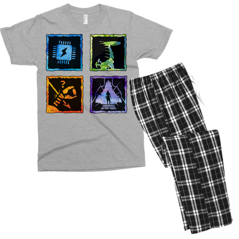 Horizon Zero Dawn Sticker Pack Men's T-shirt Pajama Set by gurgenyahyaip | Artistshot