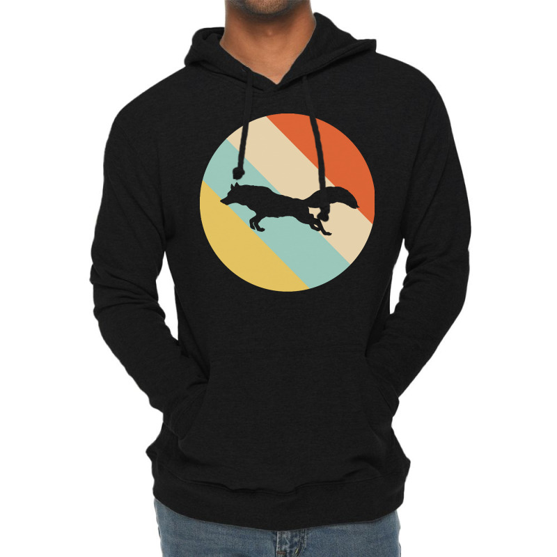 Retro T  Shirt Fox Retro Anima Lightweight Hoodie | Artistshot