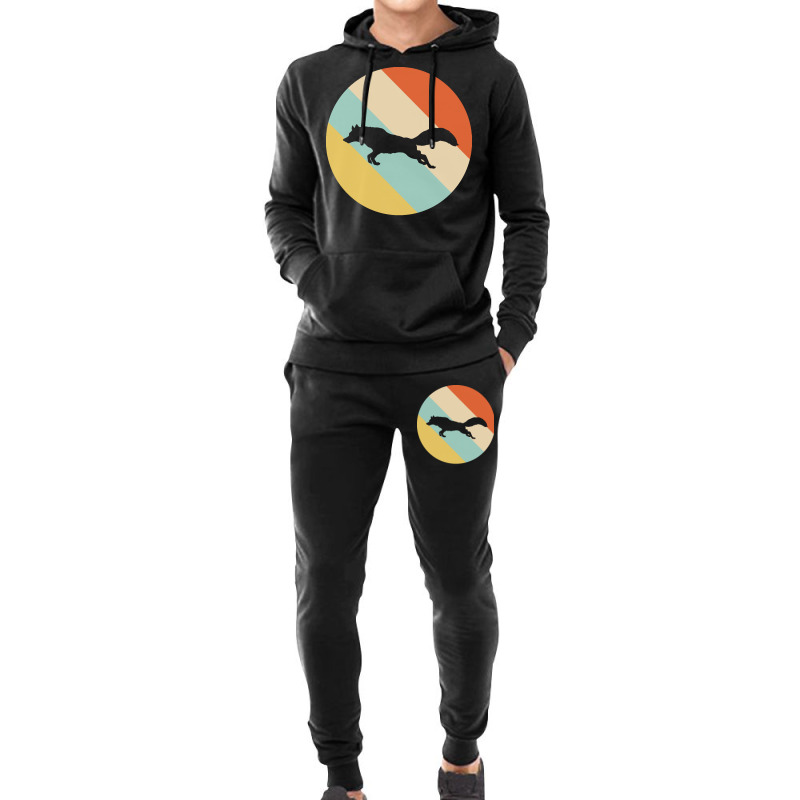 Retro T  Shirt Fox Retro Anima Hoodie & Jogger Set | Artistshot