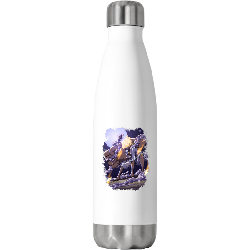 Luffy Joy Boy Giant Punch Stainless Steel Water Bottle | Artistshot