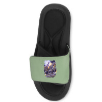 Luffy Joy Boy Giant Punch Slide Sandal | Artistshot