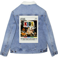 Mac Aesthetic Poster Unisex Sherpa-lined Denim Jacket | Artistshot