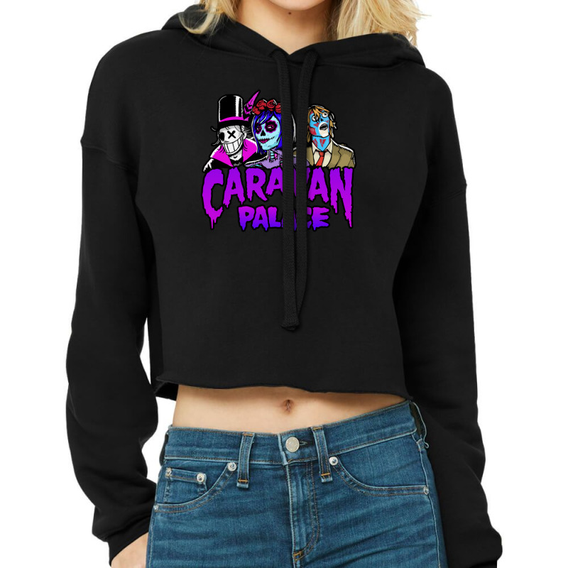 Caravan Palace Merch Cropped Hoodie by TIMMYBWRIGHT | Artistshot