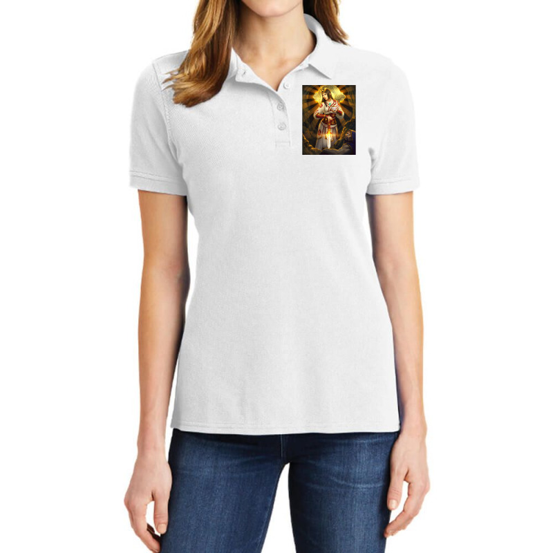 Amaterasu Ladies Polo Shirt | Artistshot