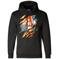 Nami  Scratches Champion Hoodie | Artistshot