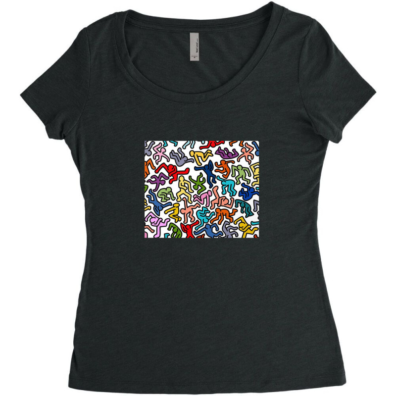 Damn Time Women's Triblend Scoop T-shirt by JeanneMarieHass | Artistshot