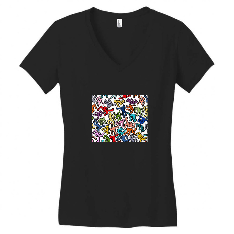 Damn Time Women's V-Neck T-Shirt by JeanneMarieHass | Artistshot