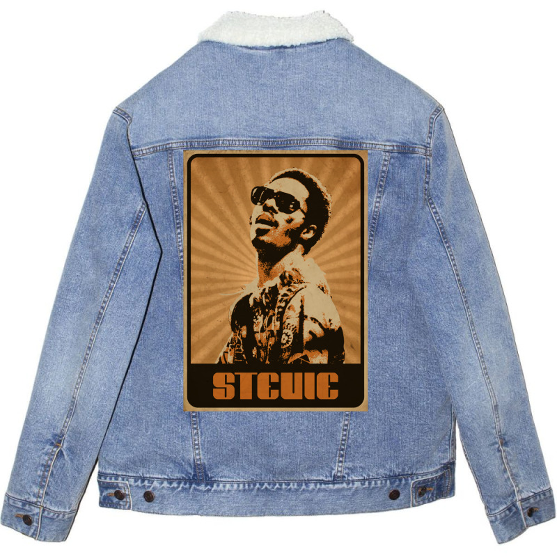 Stevie Wonder Unisex Sherpa-lined Denim Jacket | Artistshot