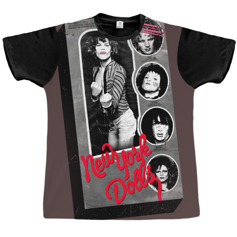 New York Dolls David Johansen Doll In A Box !!! Graphic T-shirt by deonelarmonyx | Artistshot