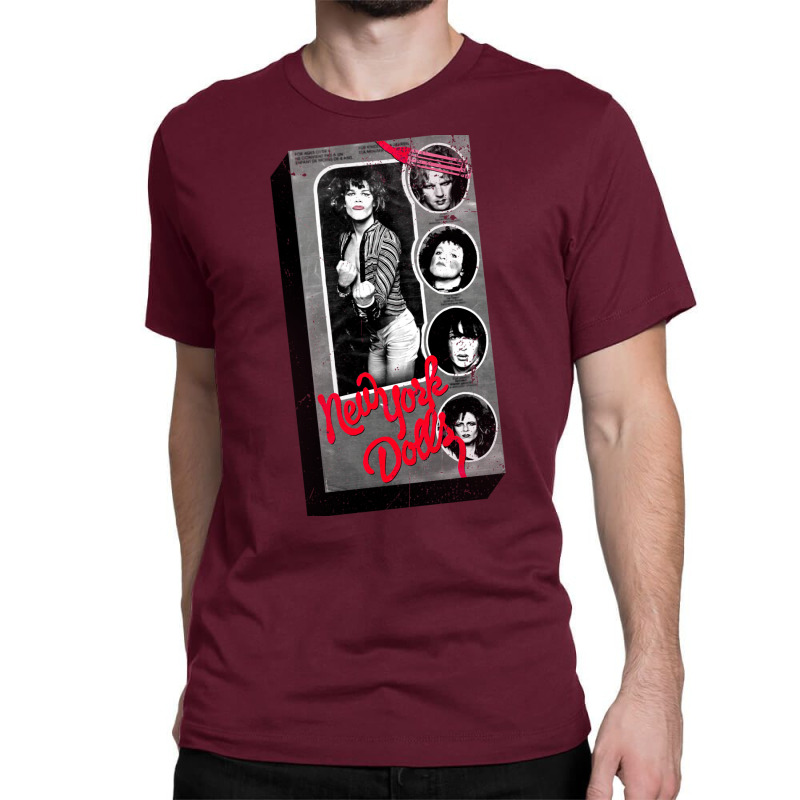 New York Dolls David Johansen Doll In A Box !!! Classic T-shirt by deonelarmonyx | Artistshot