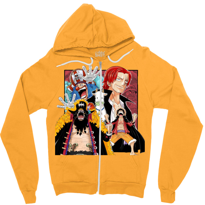 News Yonko Zipper Hoodie by deonelarmonyx | Artistshot