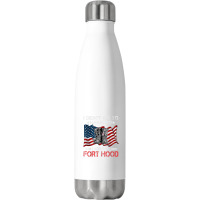 I Didn't Go To Har-vard I Went To Fort-hood Soldier Lover Stainless Steel Water Bottle | Artistshot