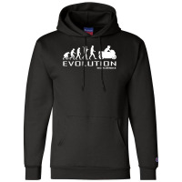 Funny Motorcycle Evolution Champion Hoodie | Artistshot