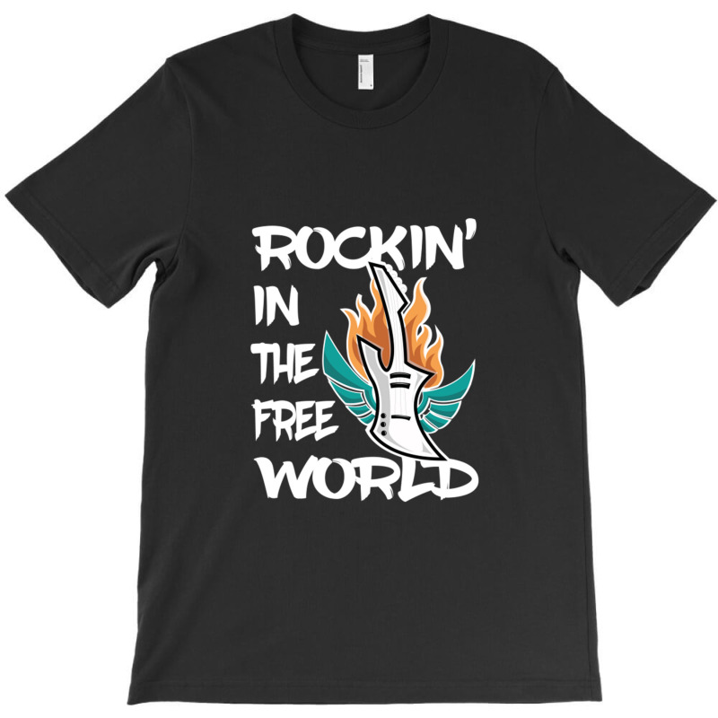 Rockin' In The Free World T-shirt | Artistshot