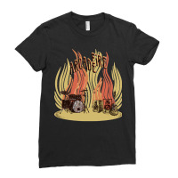 The Arcade Fire Ladies Fitted T-shirt | Artistshot