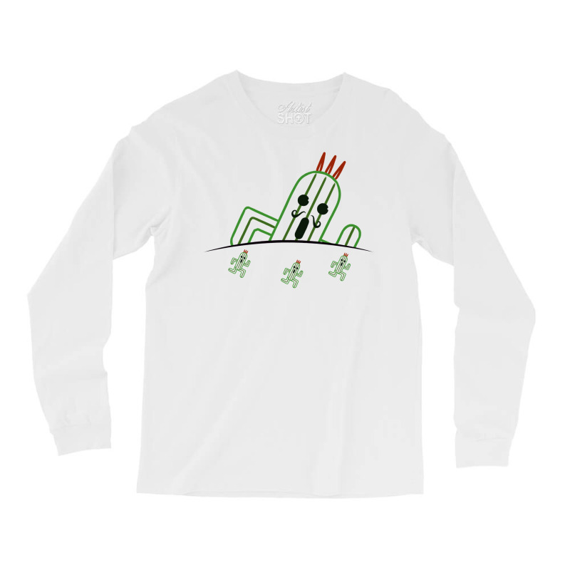 Jumbo Cactuar And Friends   Final Fantasy Long Sleeve Shirts by togkszosimed | Artistshot