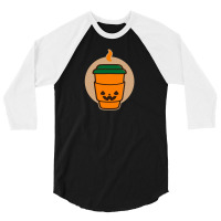 Jack O Latte 3/4 Sleeve Shirt | Artistshot