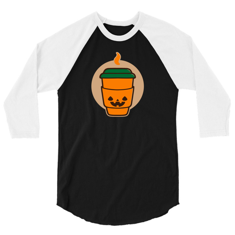 Jack O Latte 3/4 Sleeve Shirt | Artistshot