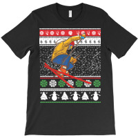 Skiing T  Shirt Skiing Ugly Christmas T  Shirt T-shirt | Artistshot