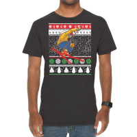 Skiing T  Shirt Skiing Ugly Christmas T  Shirt Vintage T-shirt | Artistshot