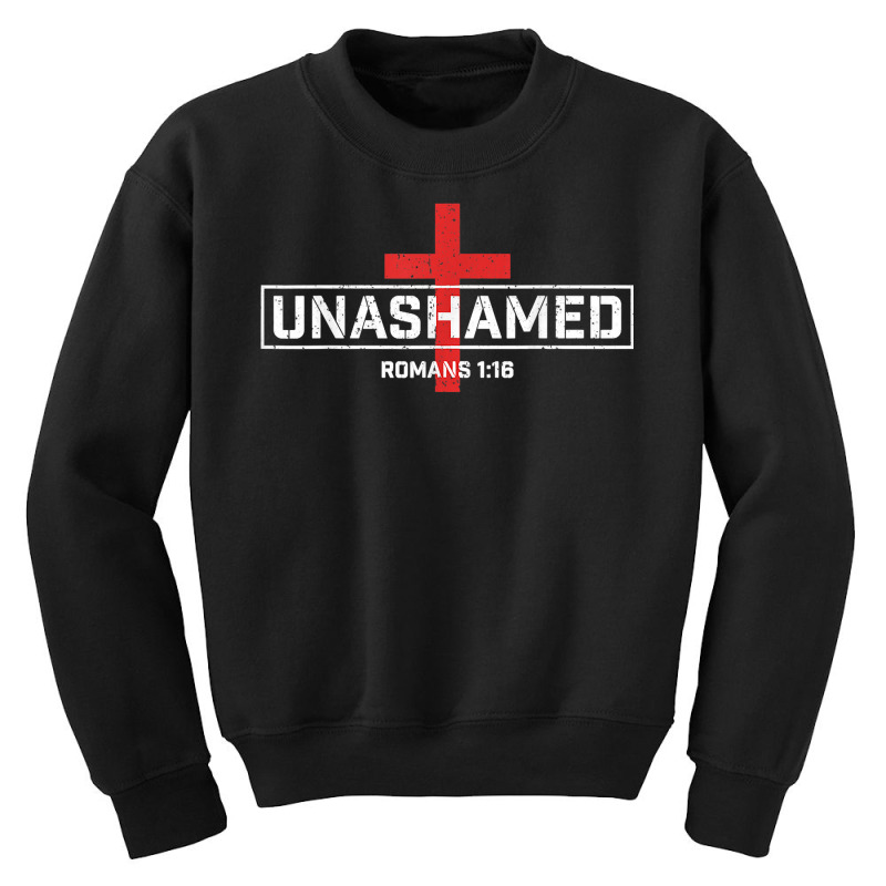 Vintage Unashamed Romans 1 16 T Shirt Youth Sweatshirt by lelalucin | Artistshot