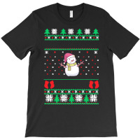 Snowman T  Shirt Snowman Ugly Christmas T  Shirt T-shirt | Artistshot