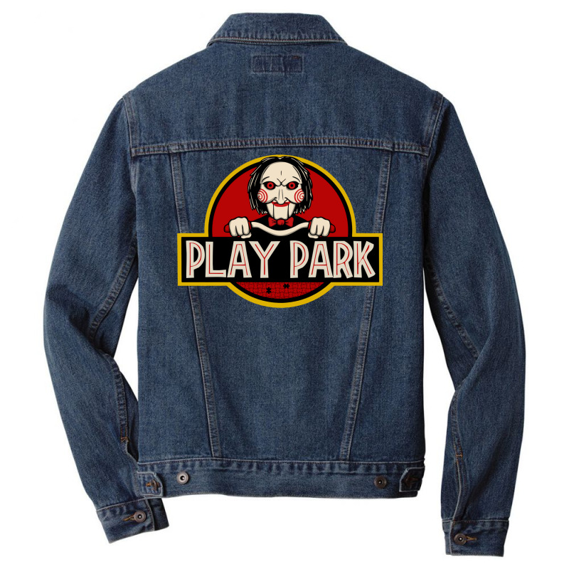 Play Park Men Denim Jacket by deonelarmonyx | Artistshot