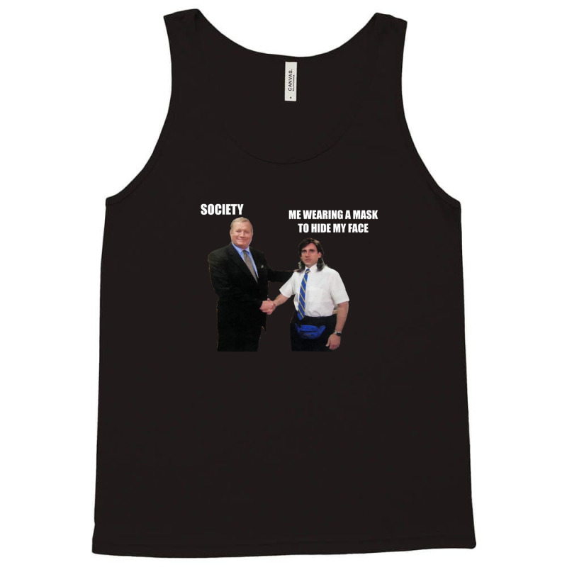 The Office Handshake Meme (pandemic Edition) .png Tank Top | Artistshot