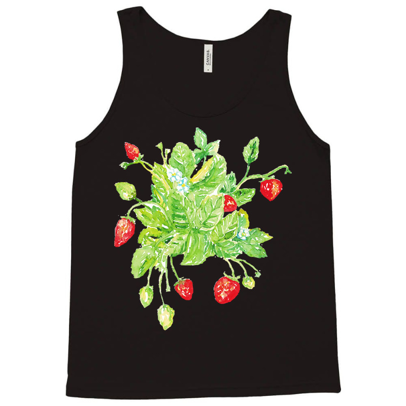 Strawberry Kitchen Decor T  Shirt Strawberry Kitchen Decor Tank Top | Artistshot