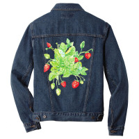 Strawberry Kitchen Decor T  Shirt Strawberry Kitchen Decor Men Denim Jacket | Artistshot