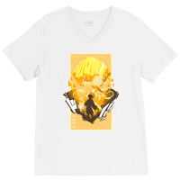 Ze Netsu Voltz V-neck Tee | Artistshot