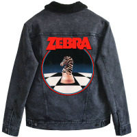 Zebra No Tellin' Lies T Shirt Unisex Sherpa-lined Denim Jacket | Artistshot