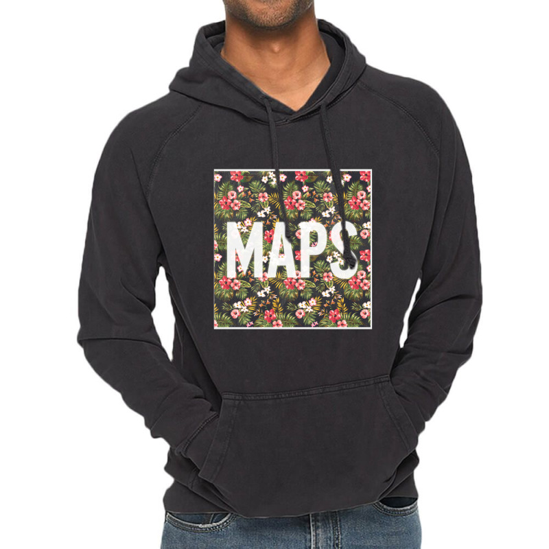 Maps Vintage Hoodie | Artistshot