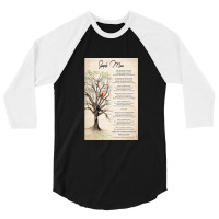 Simple Man Lyrics Poster7 3/4 Sleeve Shirt | Artistshot